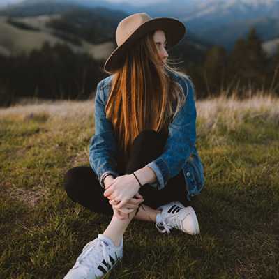 alone girl